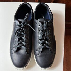 Portland Patina Black Leather Sneakers  Men's 10.5